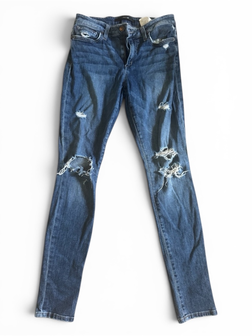 Joe's Jeans Women's Distressed Skinny Jeans - Blue